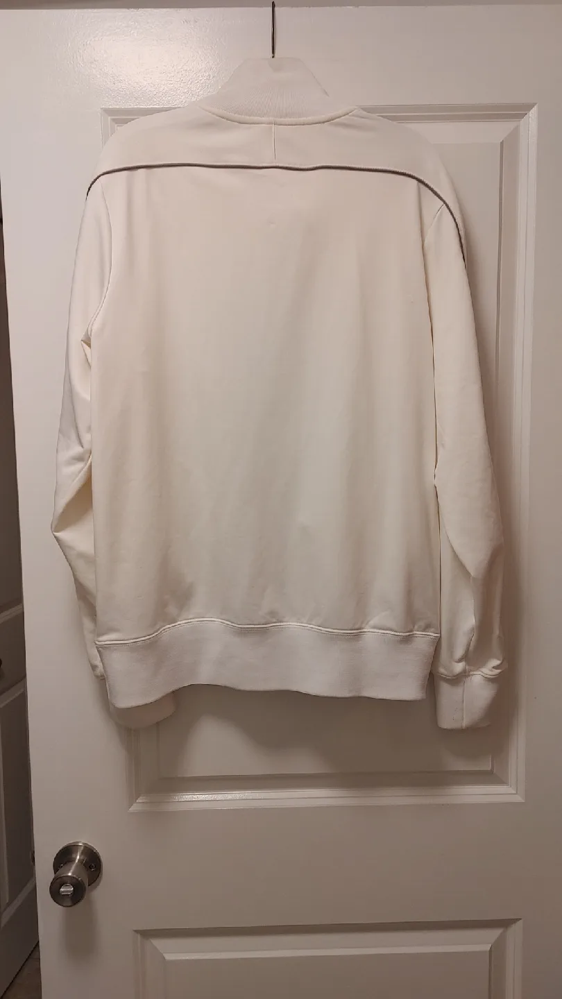 Men's Nike Track Jacket - White size Large image indicator(9)