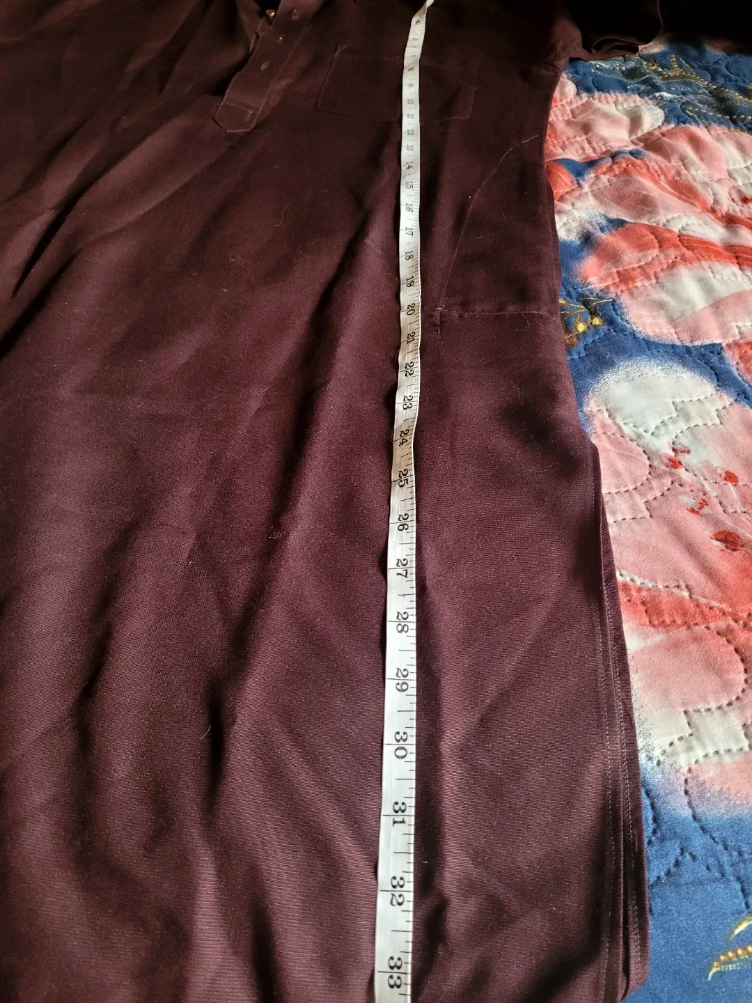 Men's Burgundy Kurta with Embroidered Vest image indicator(5)