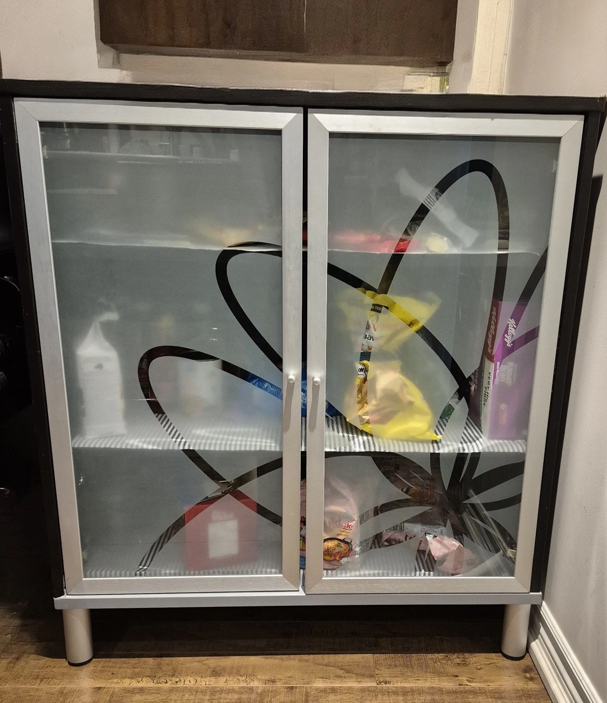 Display Cabinet with Glass Doors