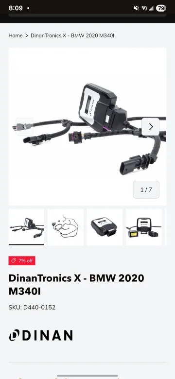 DinanTronics X - BMW 2020 M340i image indicator(2)