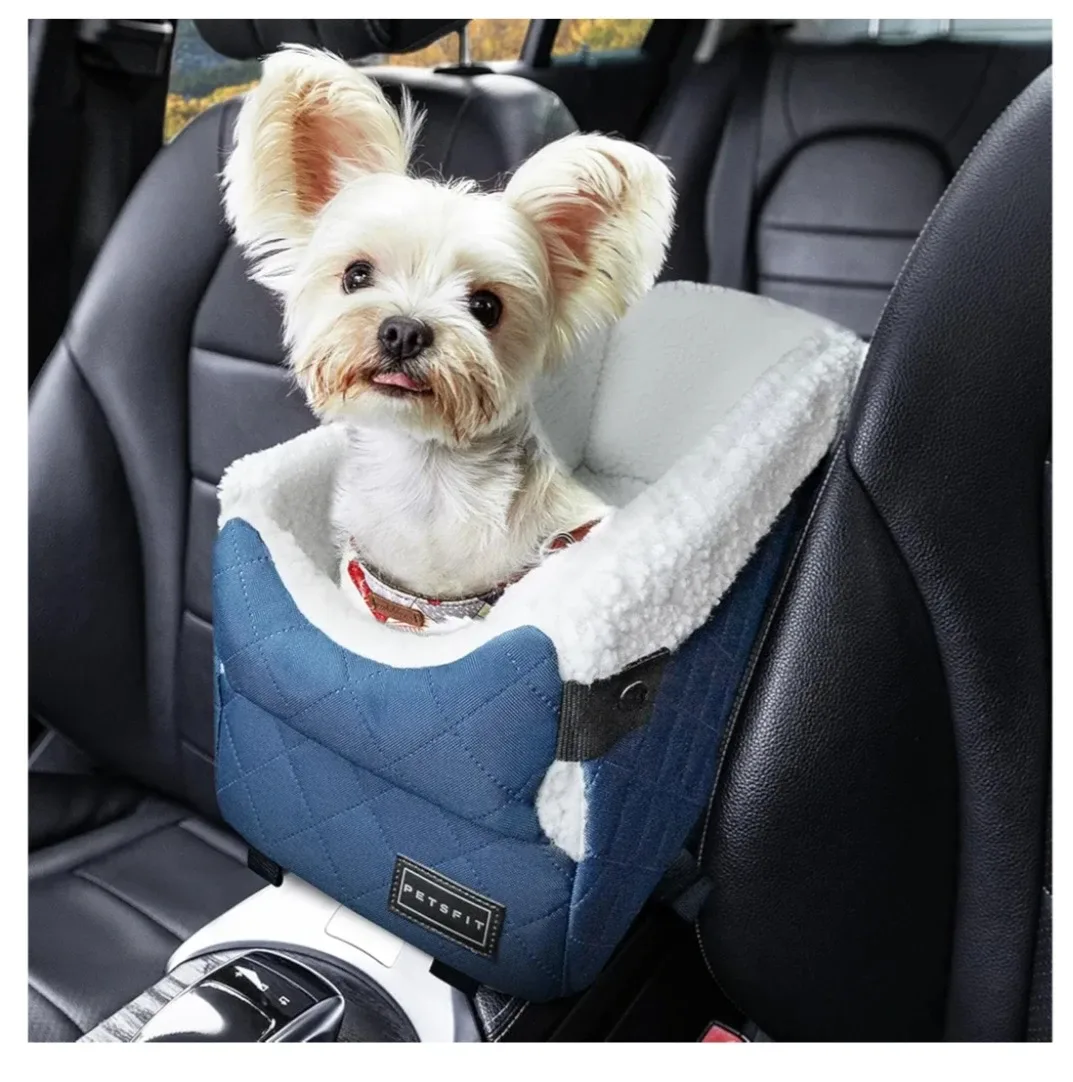 PETSFIT Dog Car Seat - Blue image indicator(6)