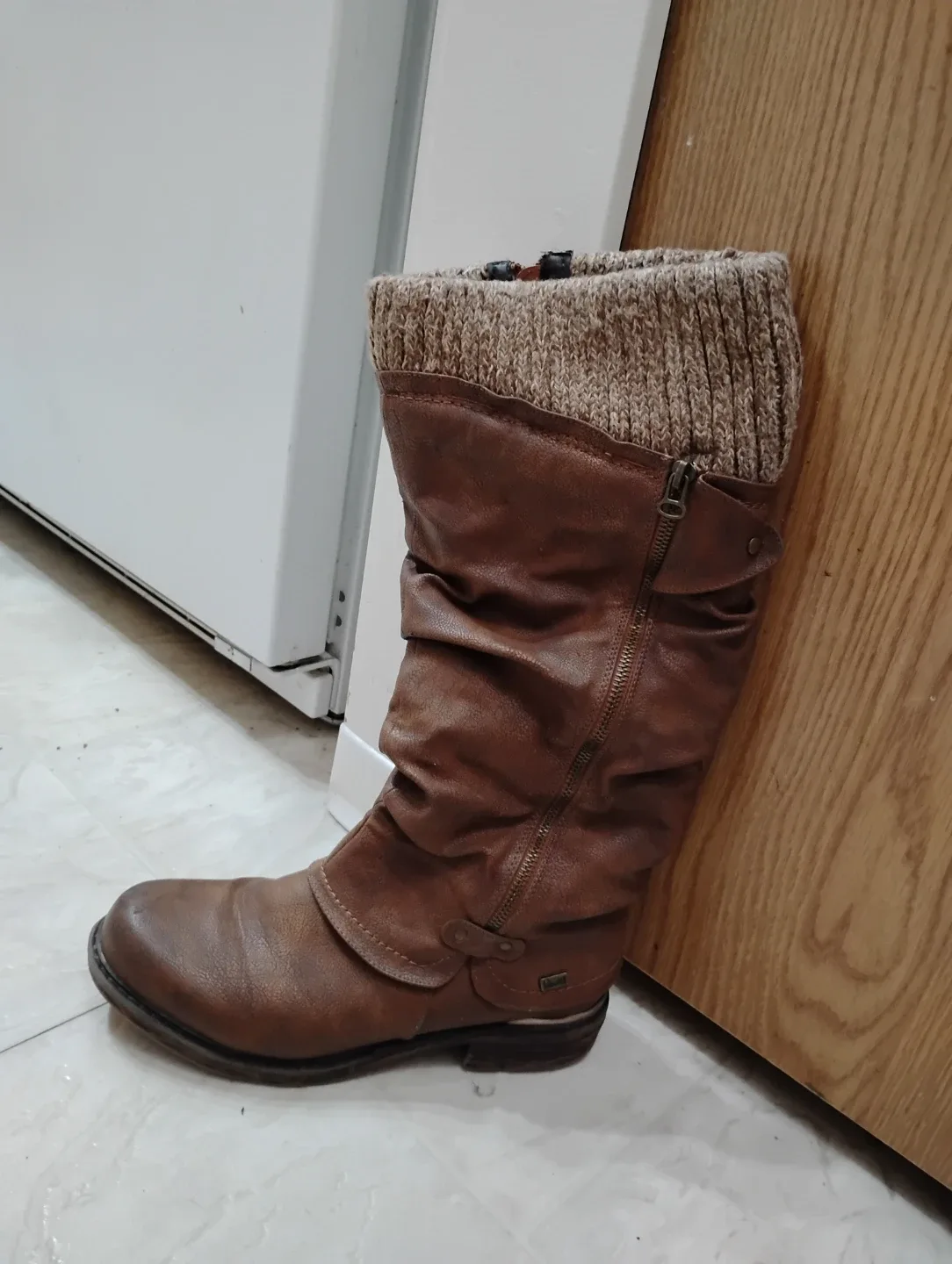Rieker Brown Boots - Size 40 image indicator(3)