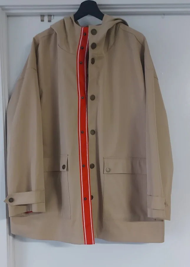 Maeve Anthropologie Khaki Coat