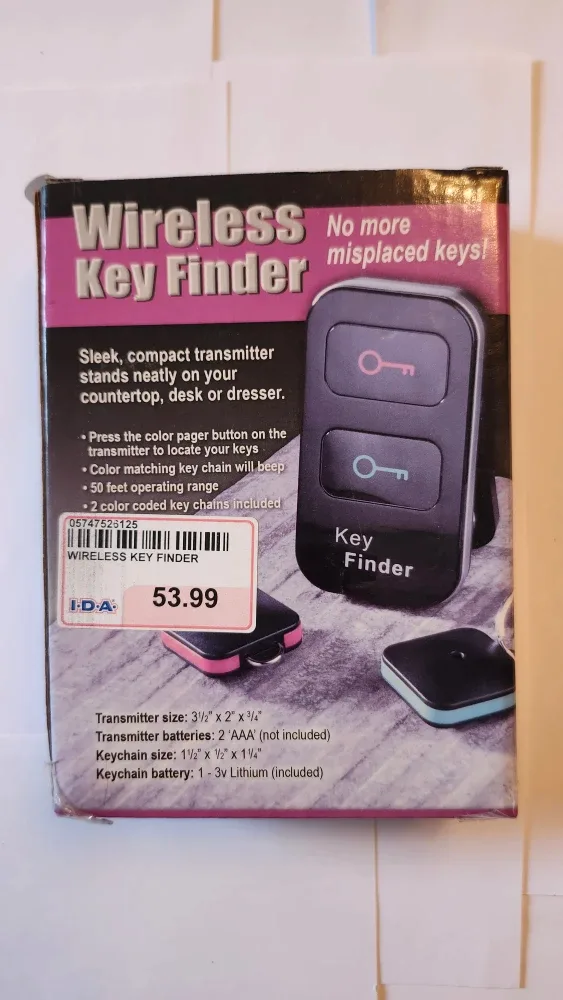Tech Tools Wireless Key Finder - New in Box! image indicator(2)