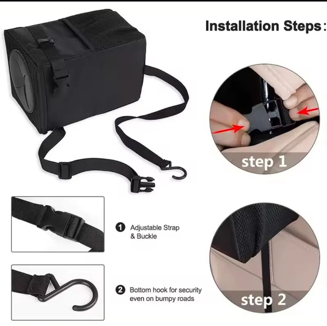 Car Cooler Bag,  Multipurpose garbage bag, Leak proof Waterproof image indicator(8)