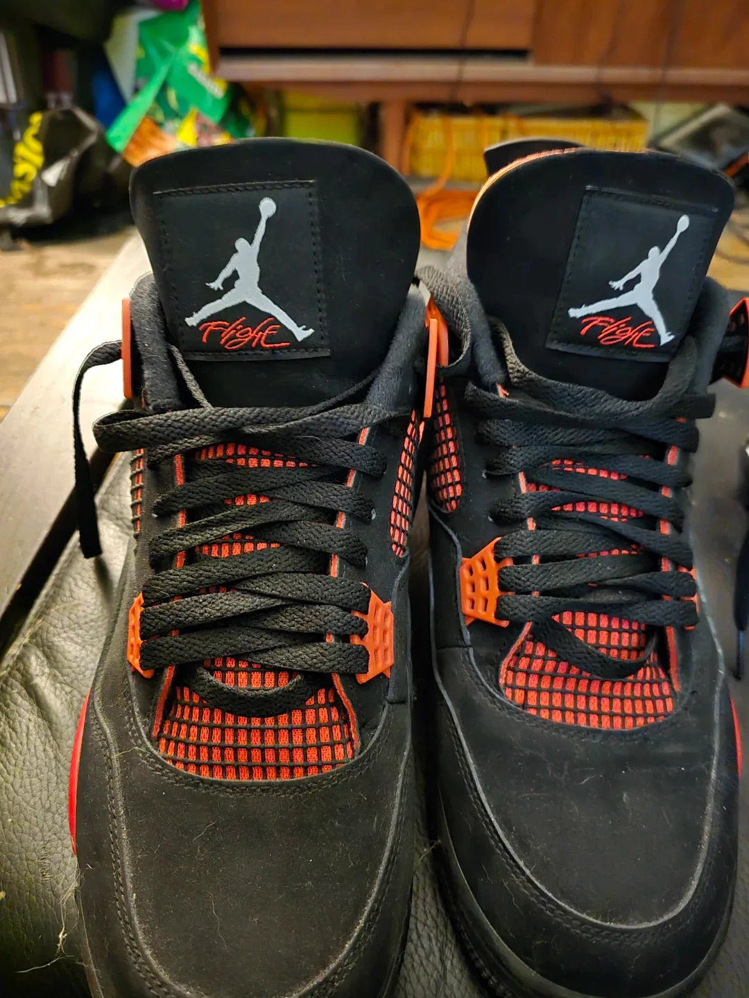 Air Jordan 4 Retro Bred Size 13 mens image indicator(2)