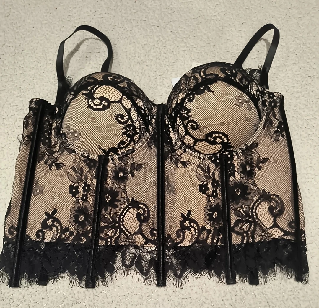 CAMMENSE Lace Corset Top - Size M - photo 4