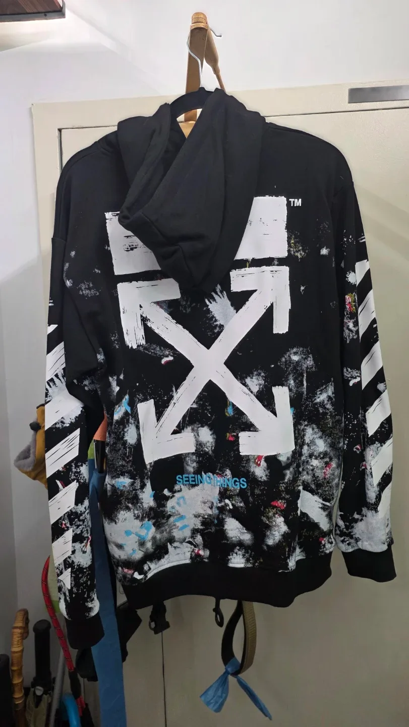 Off-White Seeing Things Black Hoodie