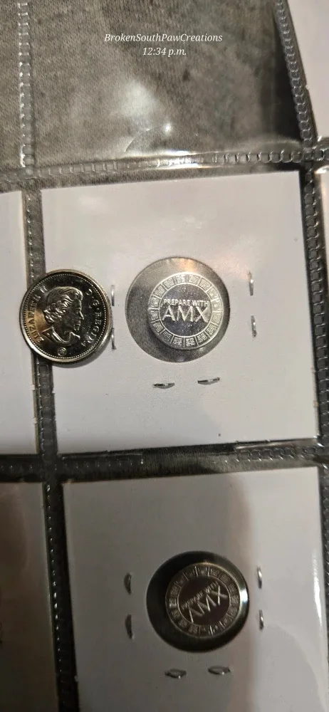 Amx 1 gram .999 fine silver