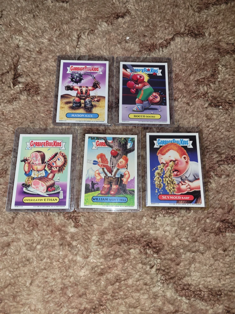 Garbage Pail Kids Magnetic Trading Cards