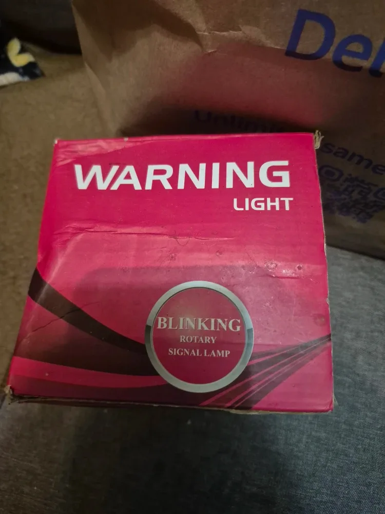 YsXoWiui 12V Flash Strobe Beacon LED Emergency Light