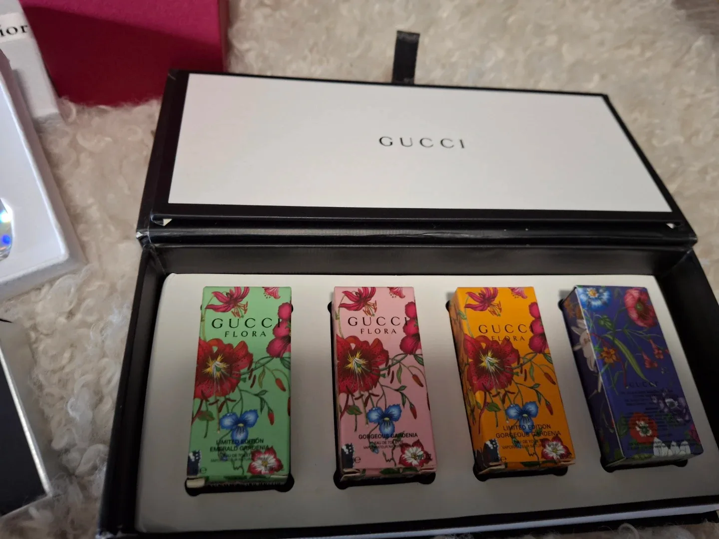 Chanel, Dior, Gucci Perfume Miniature Set image indicator(6)