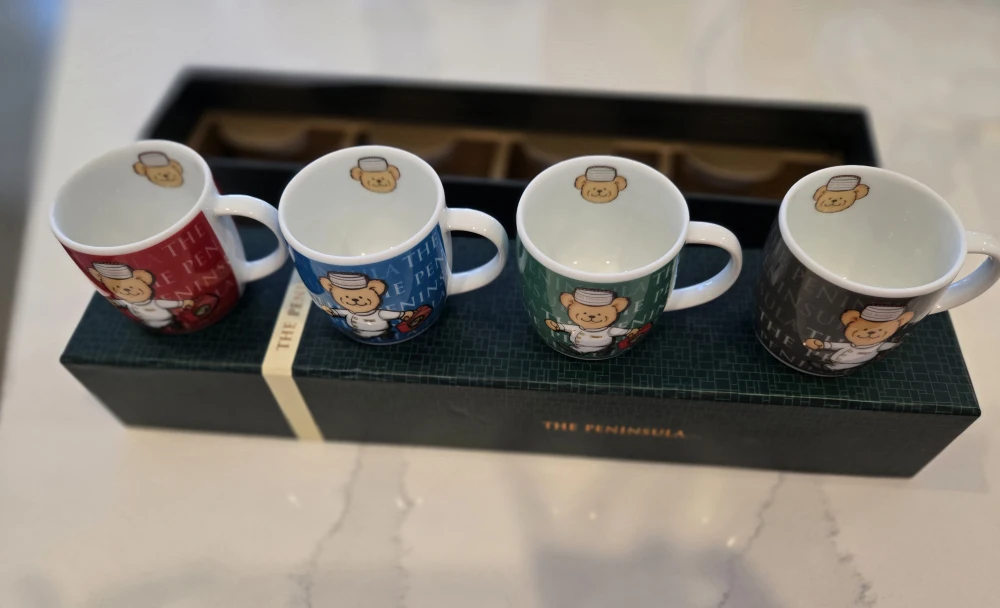 The Peninsula Pagebear Mini Mugs Set - 4 Pieces - photo 2