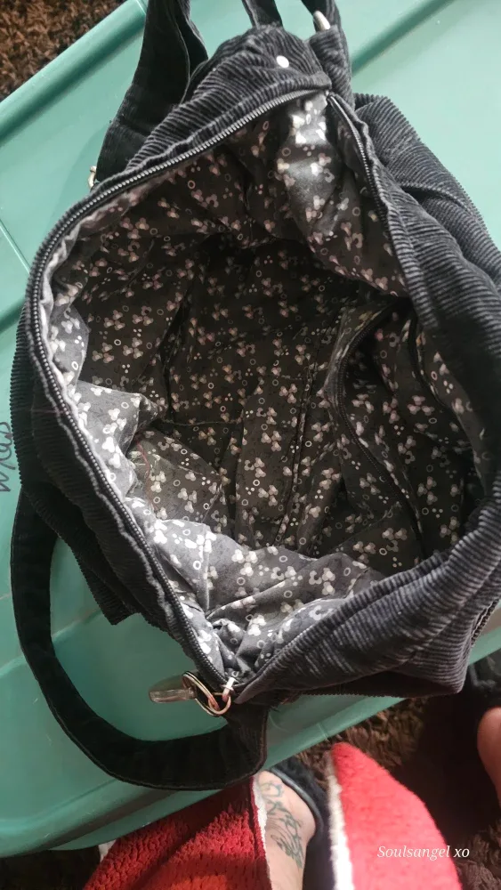 Corduroy shoulder bag image indicator(2)