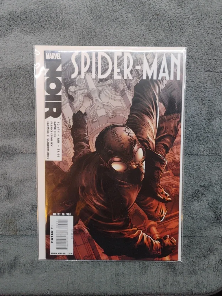 Spider-Man Noir #2 (2009) Key 2nd Appearance Of Spider-Man Noir