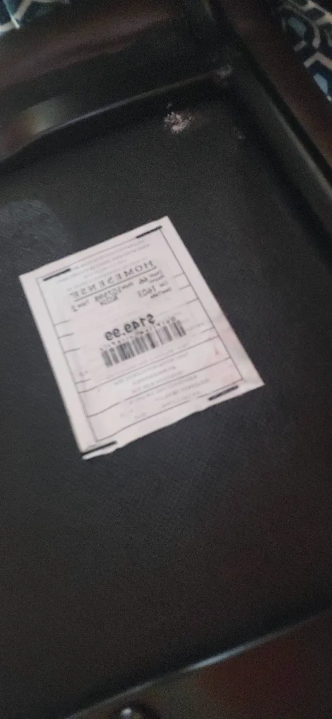 Homesense Brown Faux Leather Bar Stool image indicator(2)