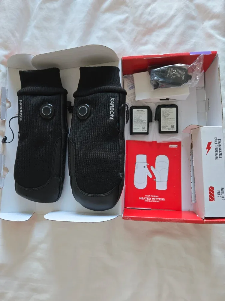 New Karbon Heated Sports Mittens XS-TP