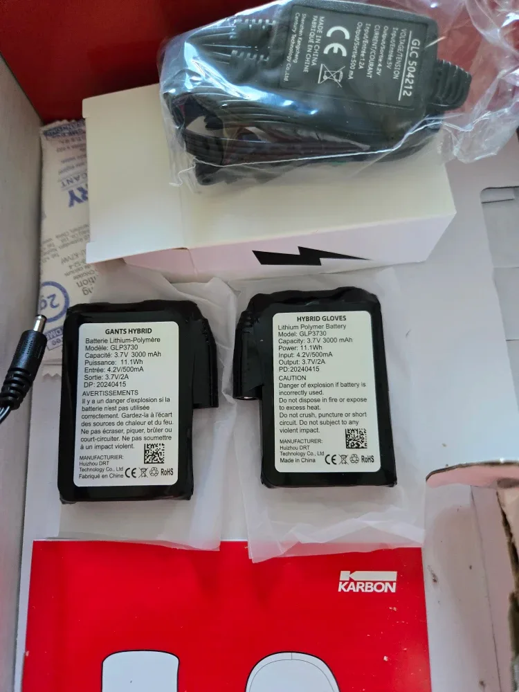 New Karbon Heated Sports Mittens XS-TP image indicator(7)