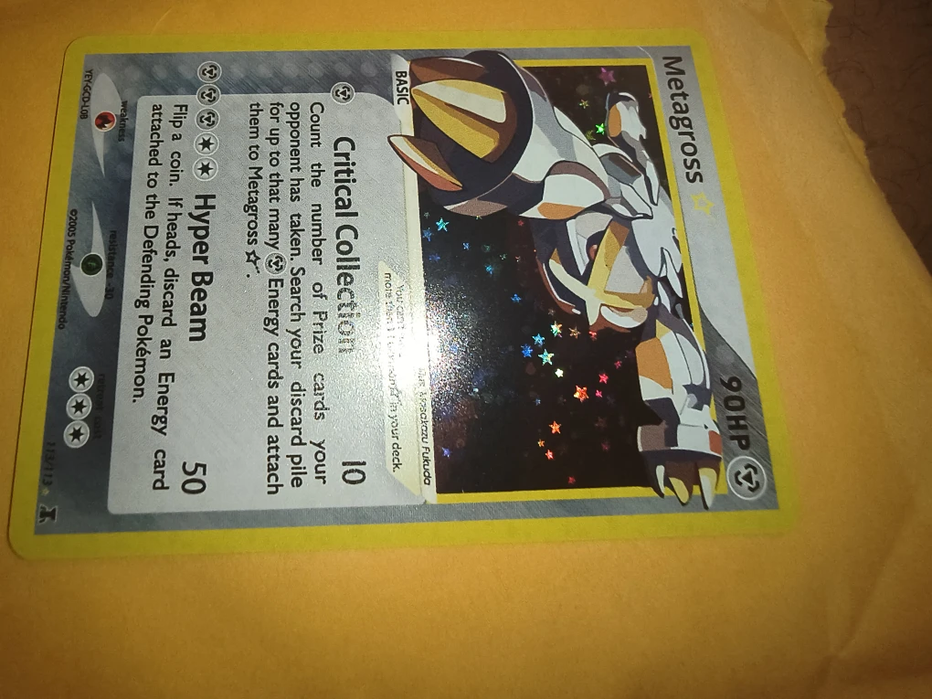 Metagross Gold Star 2005 EX Delta Species - photo 2
