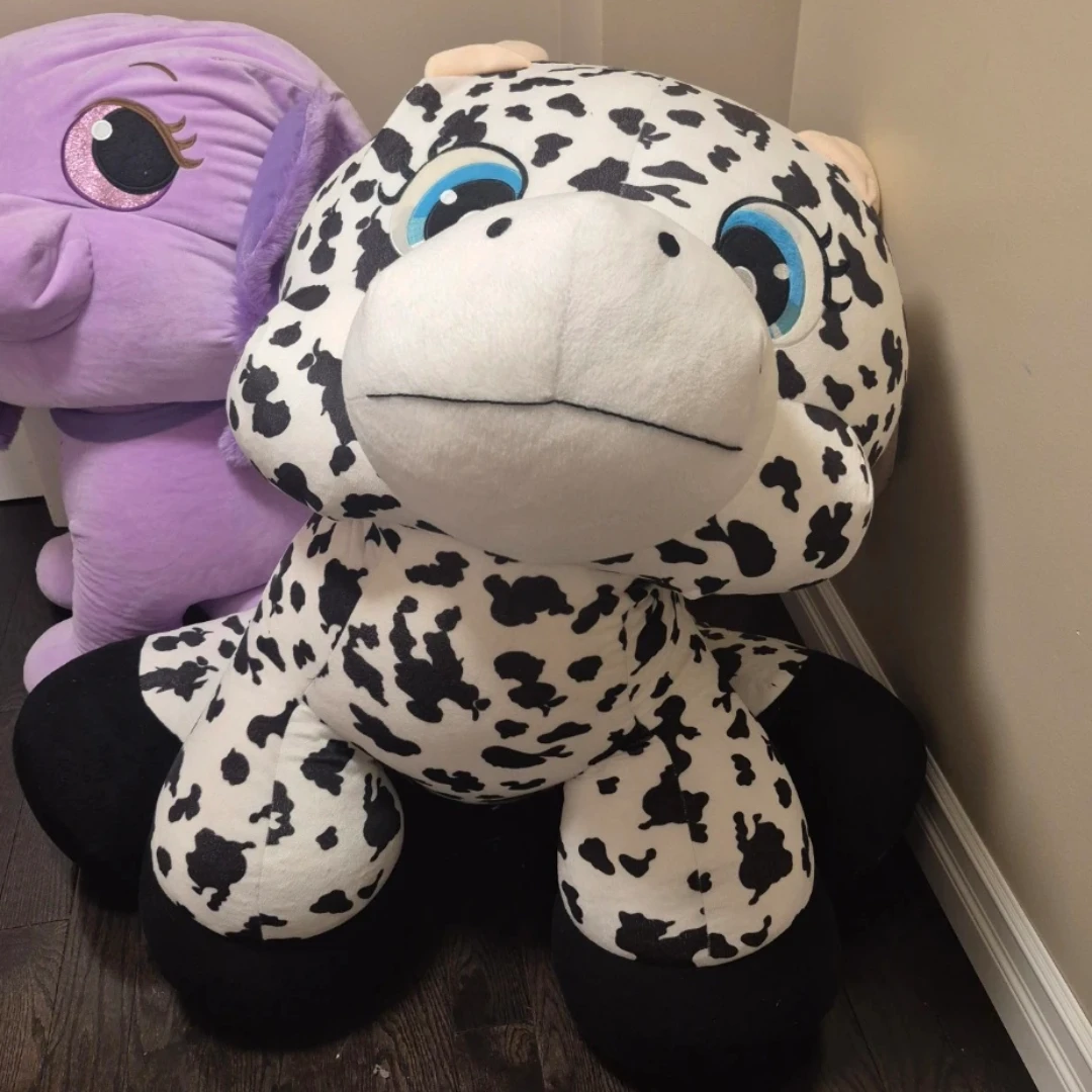 Large Spotted Cow Plush Toy