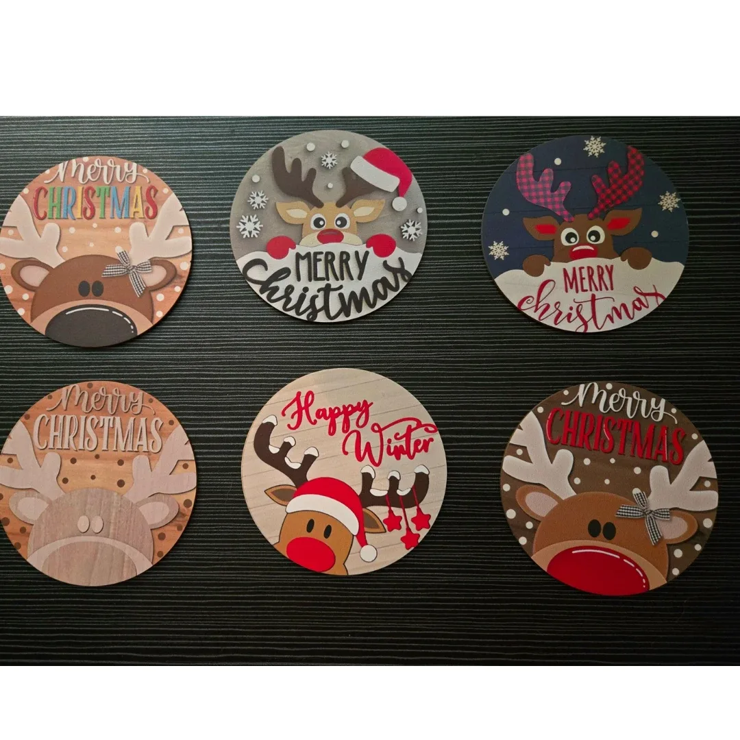 Christmas Coasters & Towel Set - Festive Decor image indicator(6)