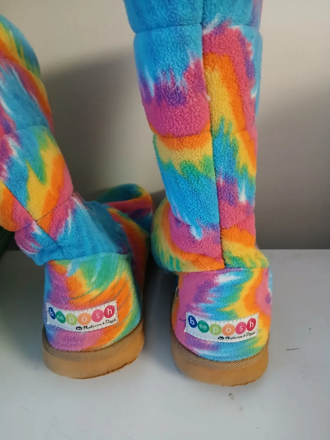 BeePosh Tie Dye Boots - Size XL image indicator(2)