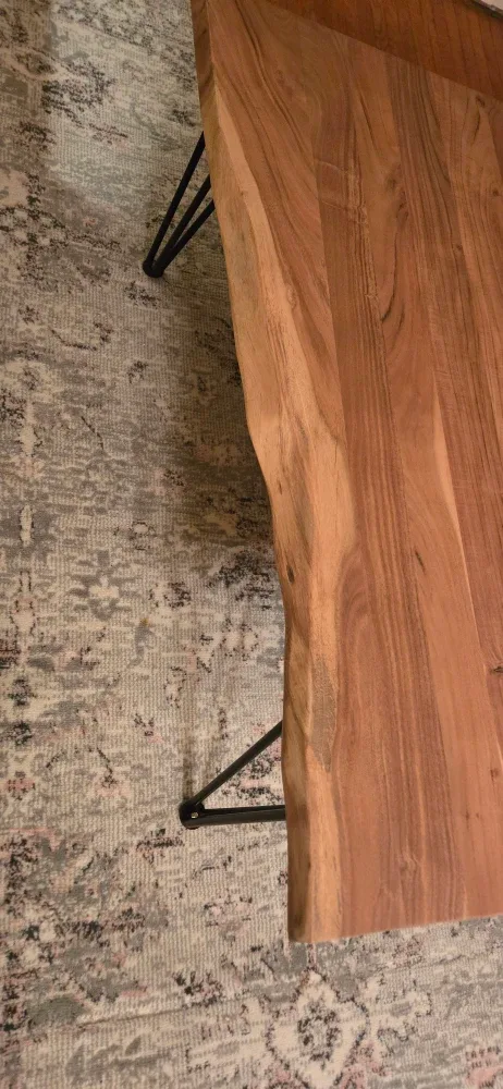 Acacia Live Edge Wood Coffee Table image indicator(3)