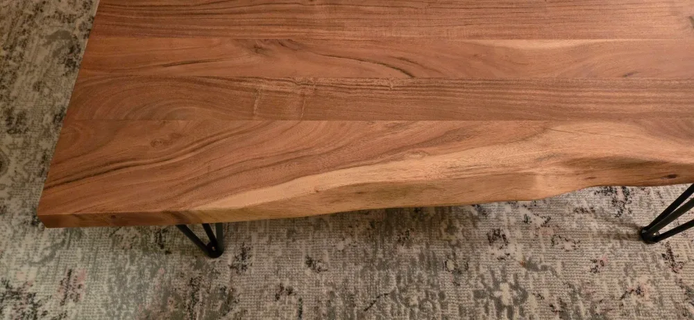Acacia Live Edge Wood Coffee Table image indicator(4)