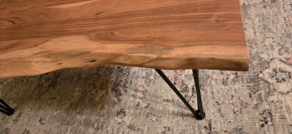 Acacia Live Edge Wood Coffee Table image indicator(5)