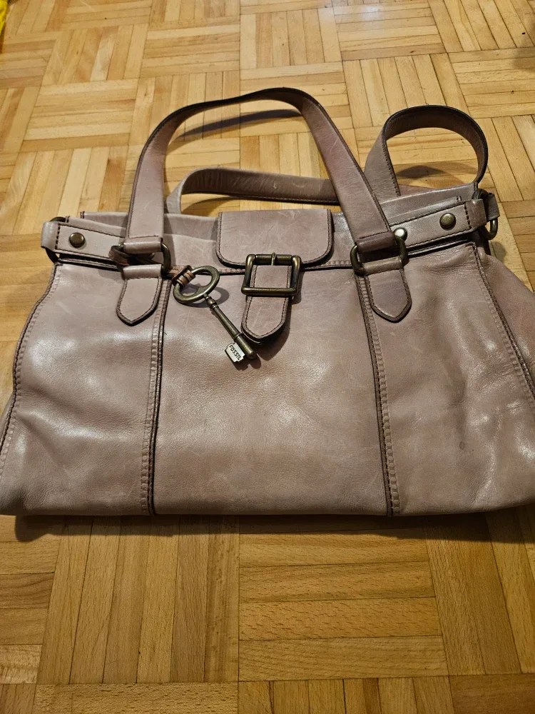 Vintage Y2K Fossil Leather Handbag