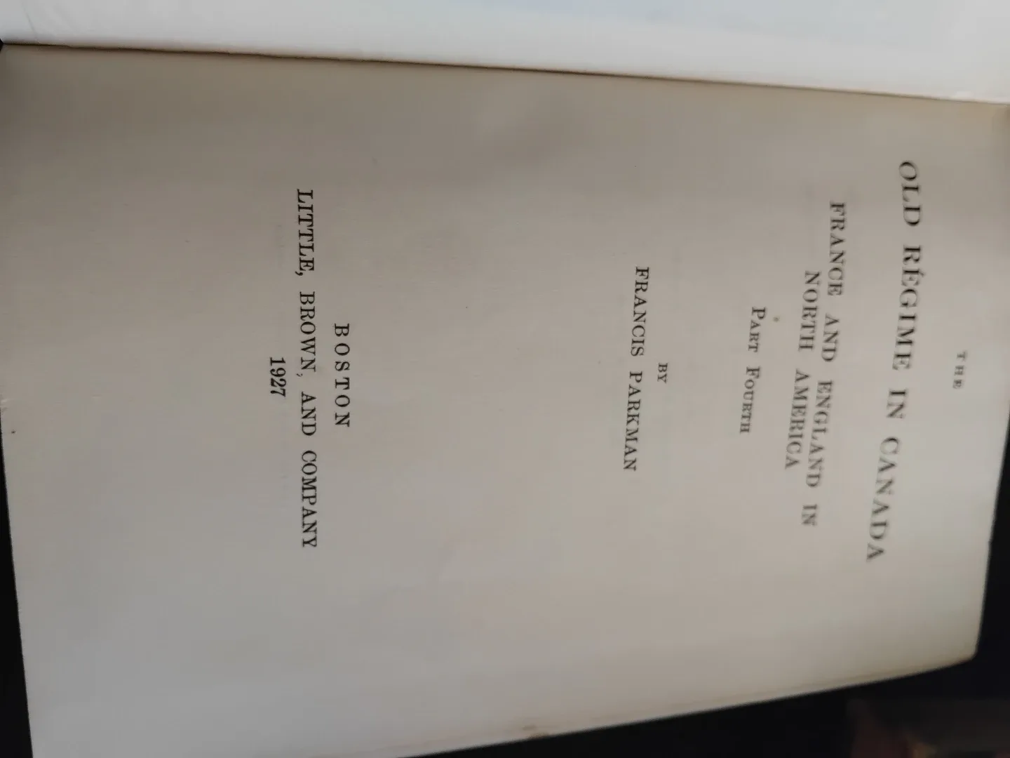 The Old Régime in Canada by Francis Parkman image indicator(2)