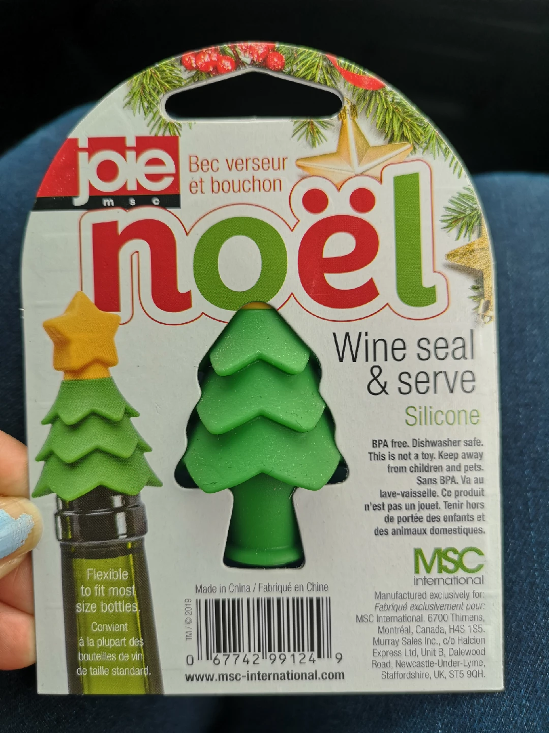 Joie Noël Wine Seal & Serve - New - photo 2