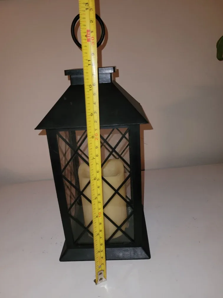 Set of 2 Black Decorative Lanterns🥕🎯 image indicator(2)