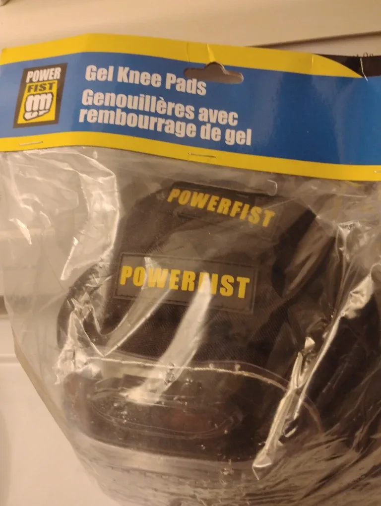 Powerfist Gel Knee Pads - New in Package