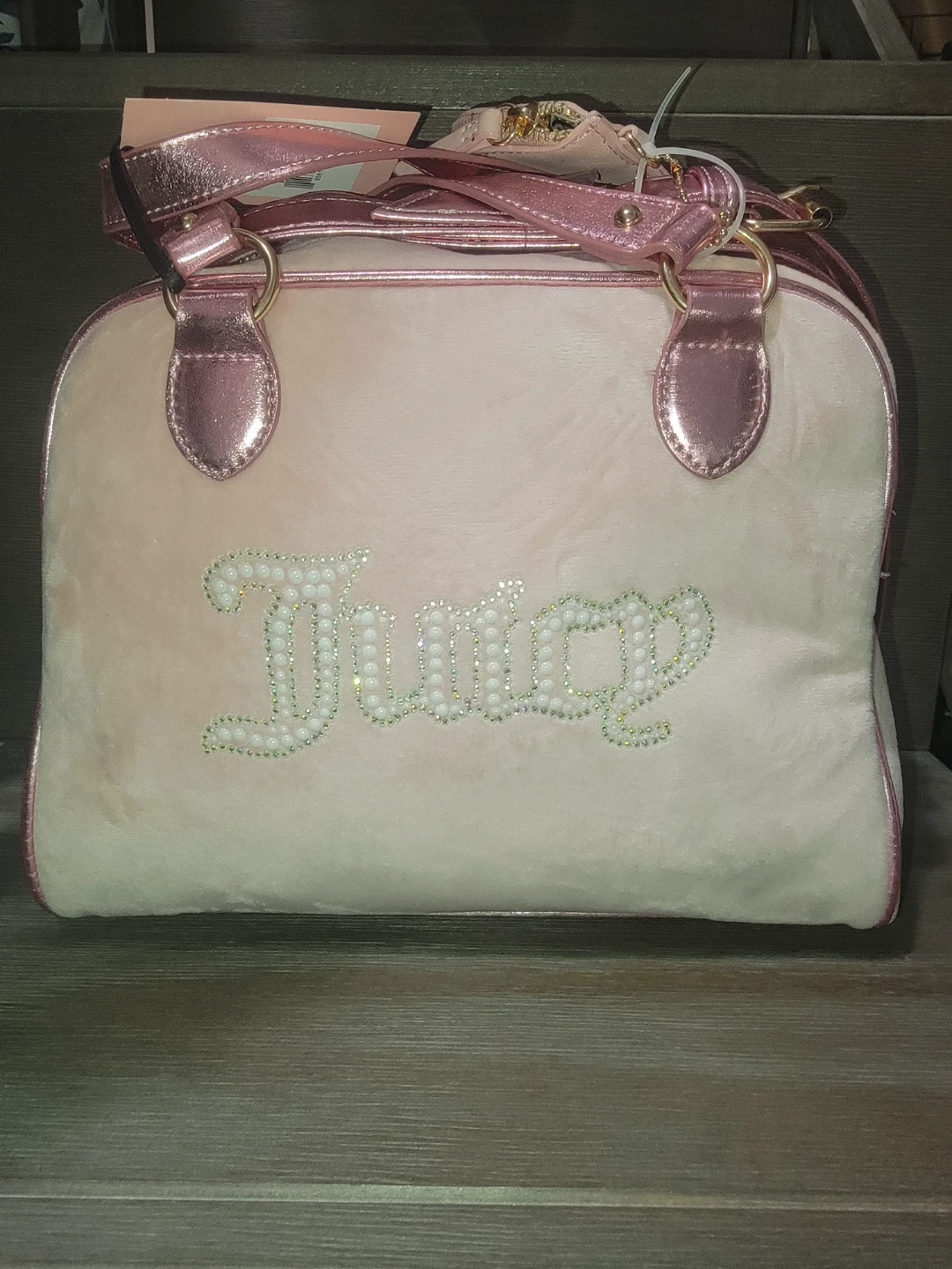 Juicy Couture Beige & Pink Handbag - photo 2
