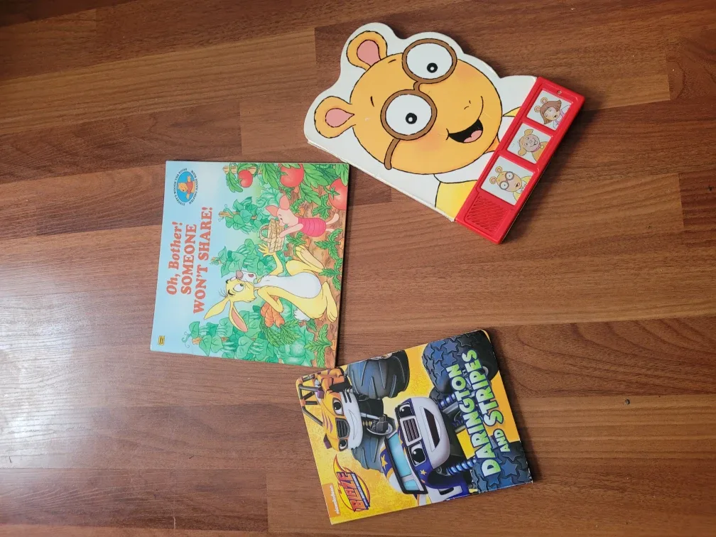 Kids' Books: Arthur, Winnie the Pooh, Blaze