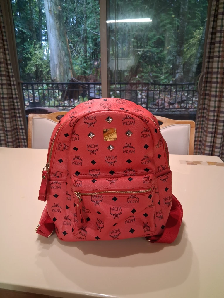 MCM Backpack, Red