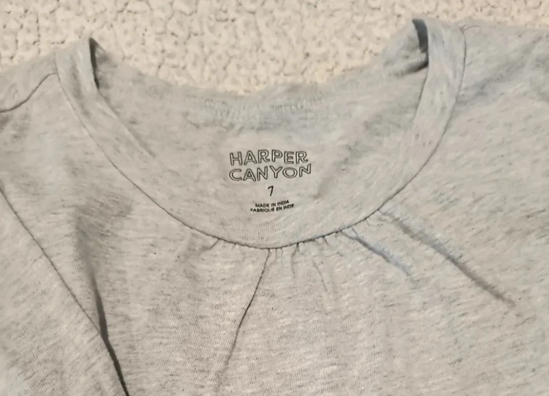 Harper Canyon Girls Long Sleeve Shirts - Size 7 image indicator(3)