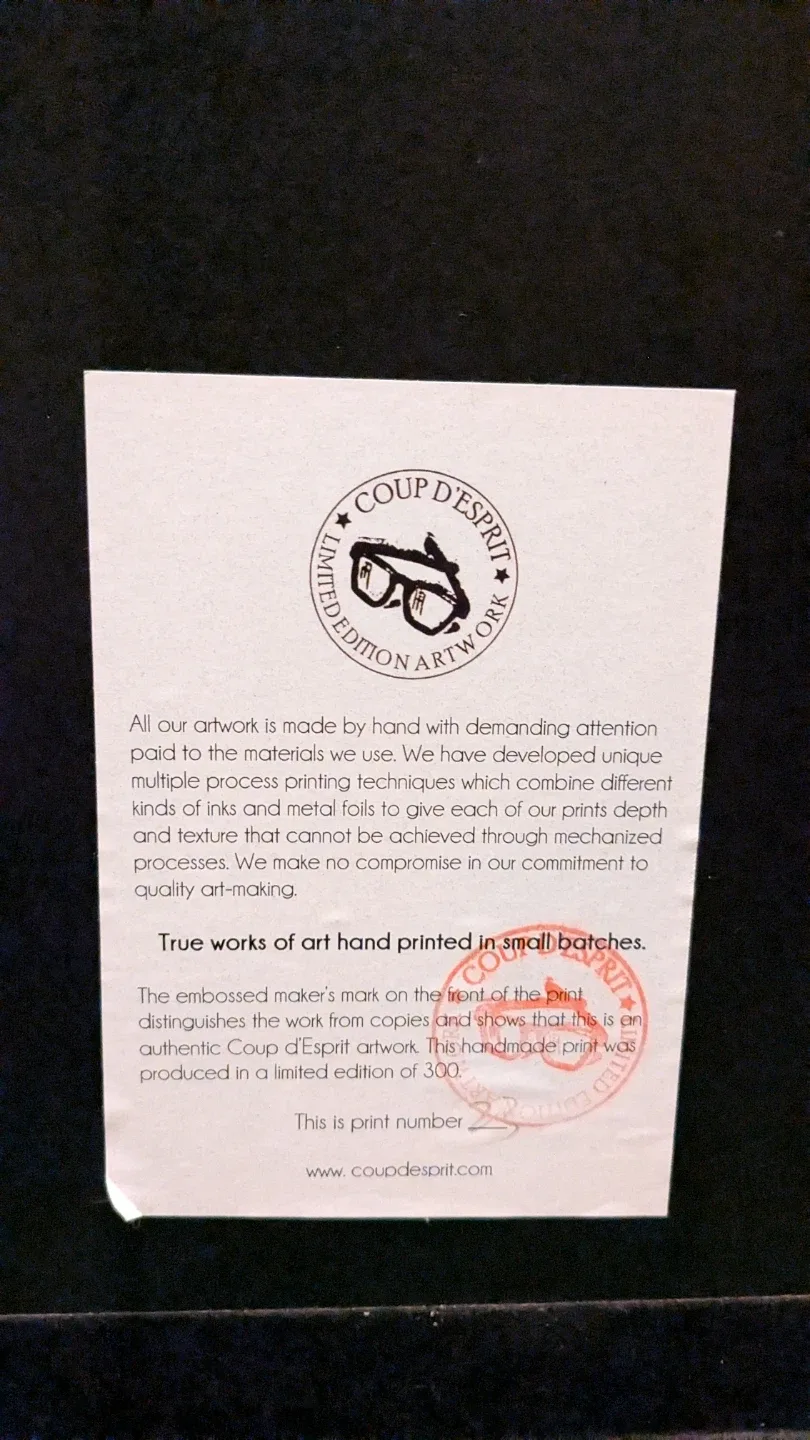 Coup d'Esprit Framed Art Prints