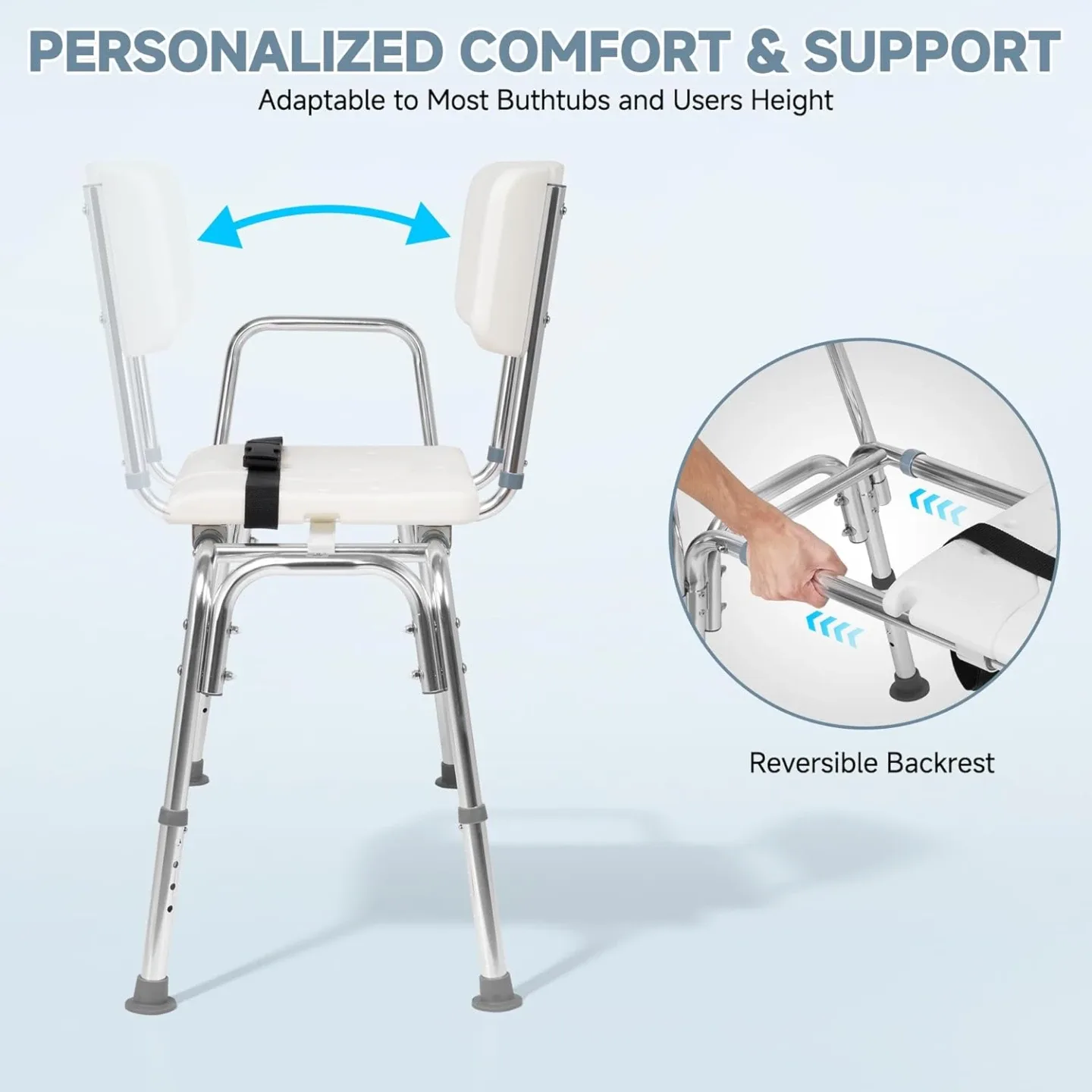 Sliding Bathtub Shower Chair BNIB image indicator(3)