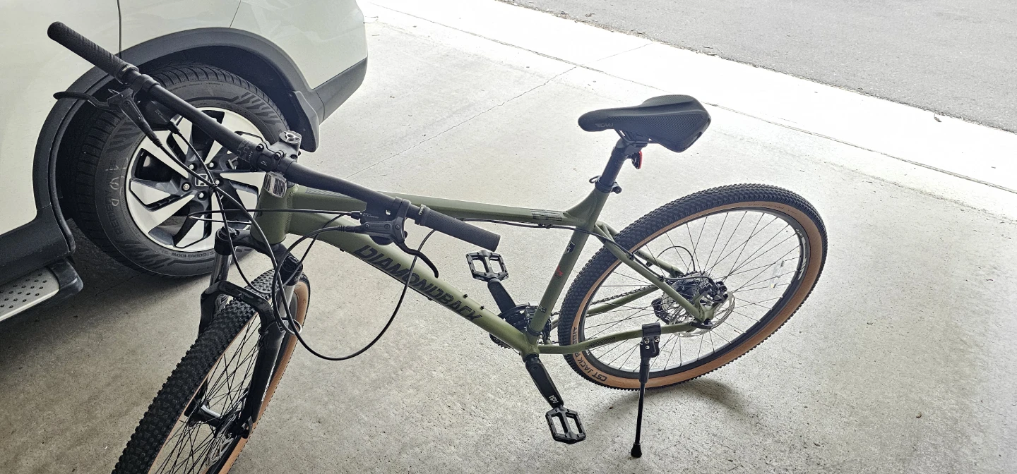 Diamondback Release Mountain Bike - Olive Green - photo 3