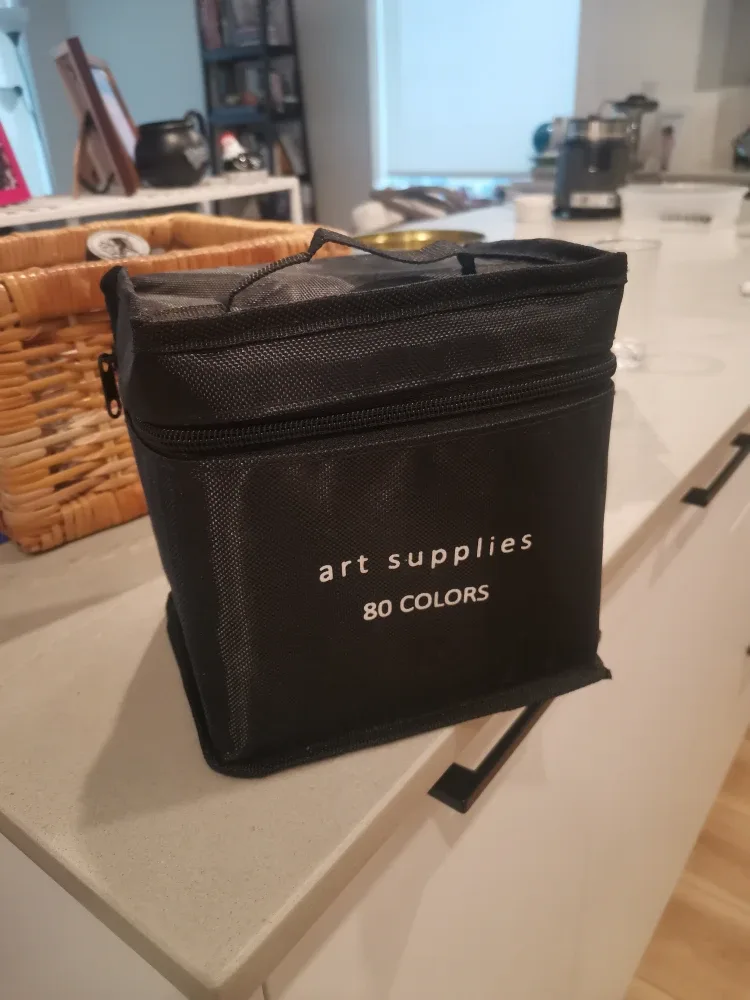 Art Supplies 80 Colours Markers with Case image indicator(2)