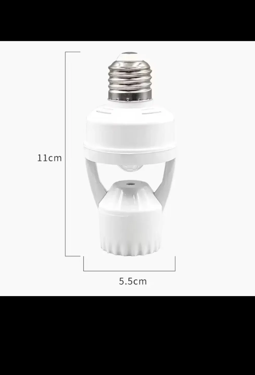 E27 Motion Sensor Lamp Base image indicator(3)