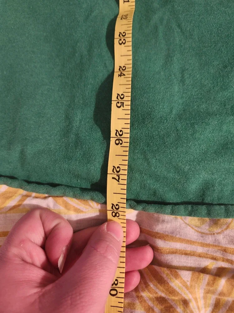 Green and purple vintage 90s baseball tee image indicator(7)