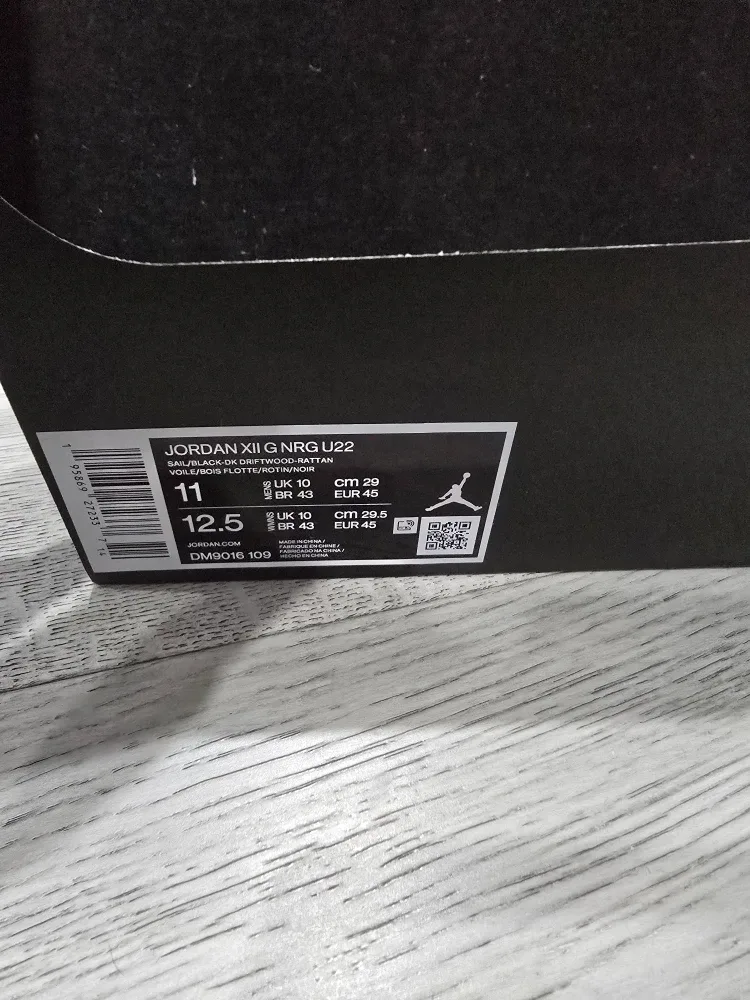 Jordan XII G NRG U22 Golf Shoes - Size 11 image indicator(4)