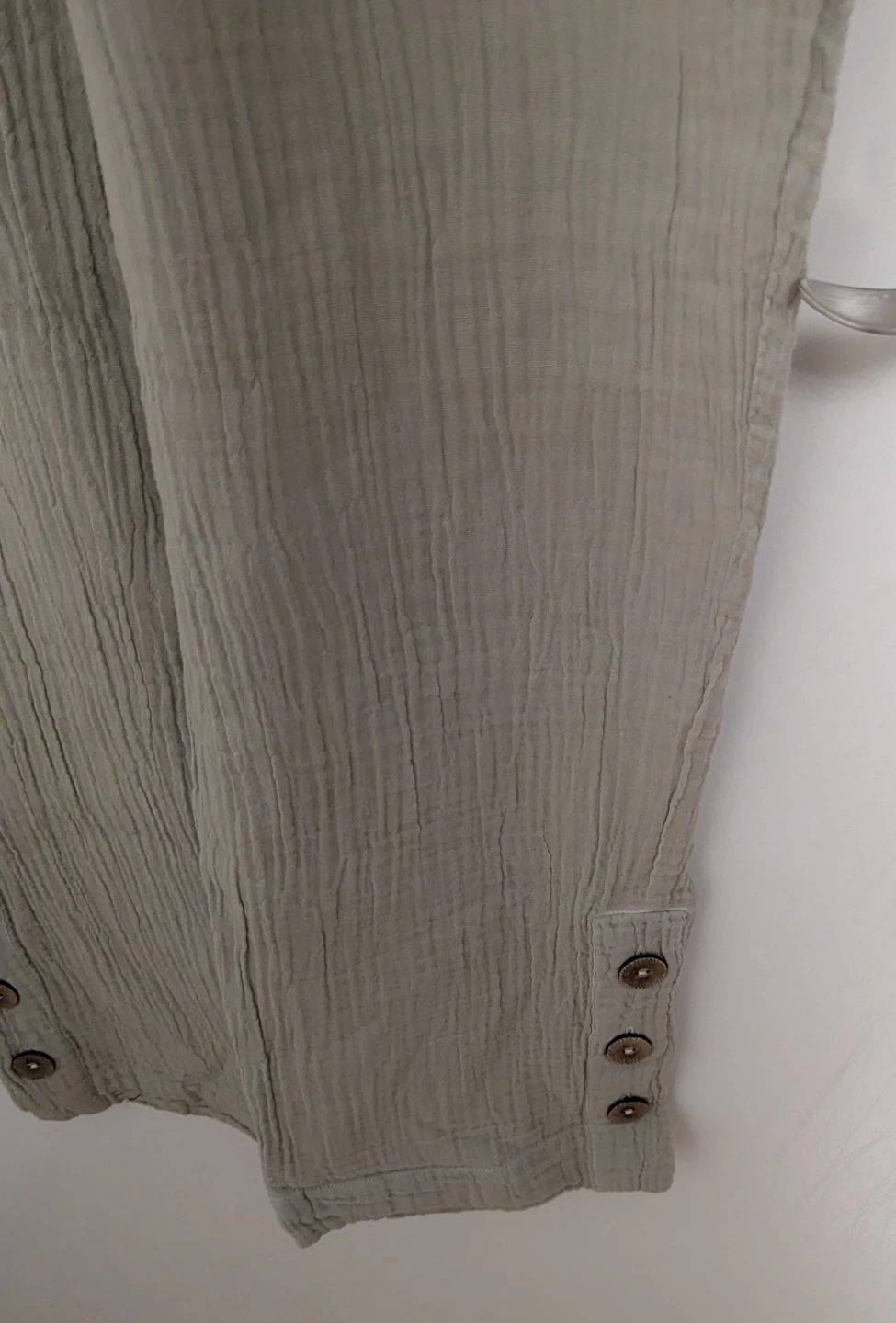 Brand New The Post Office Sandy Crop Pant Chalk - Women's Small - photo 3