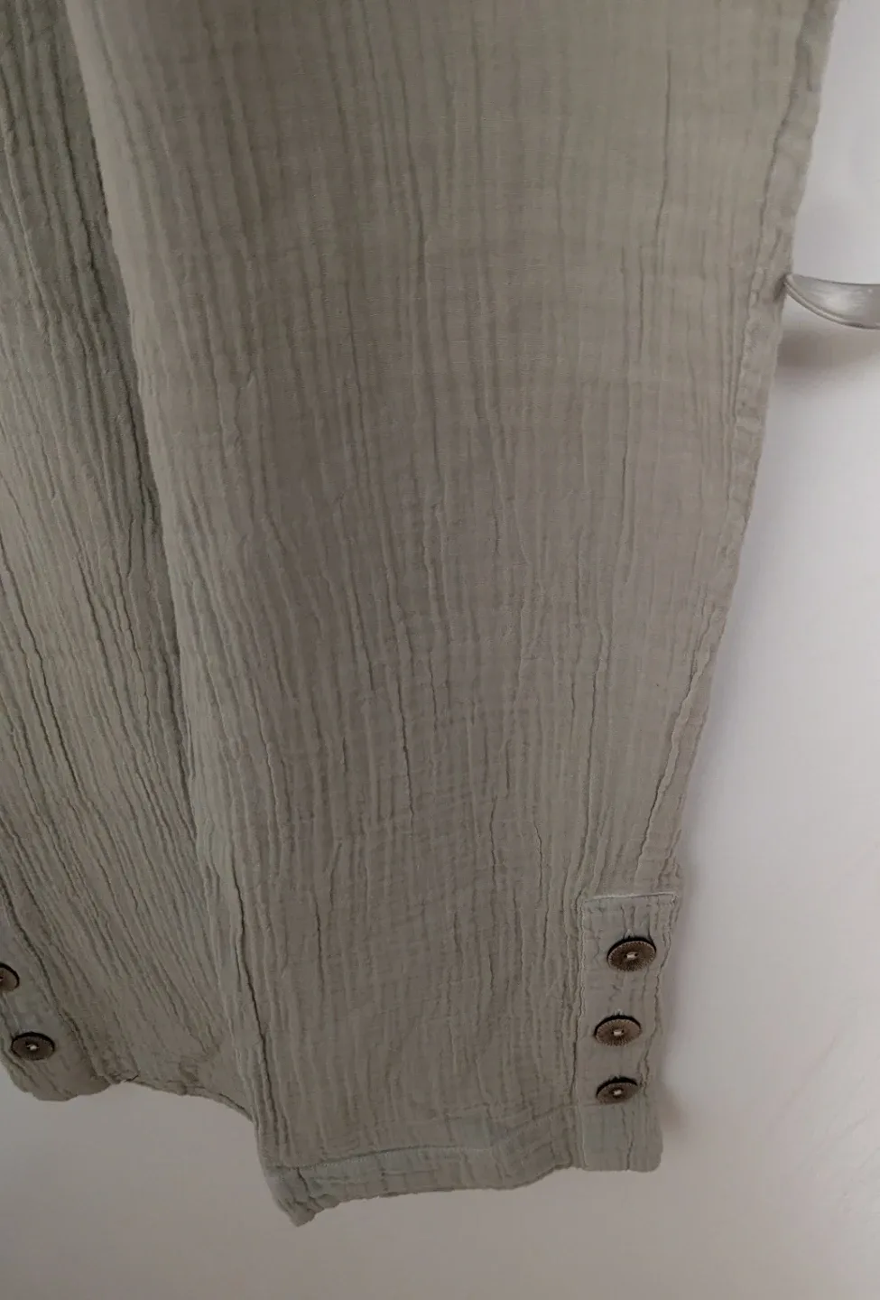 Brand New The Post Office Sandy Crop Pant Chalk - Women's Small image indicator(3)