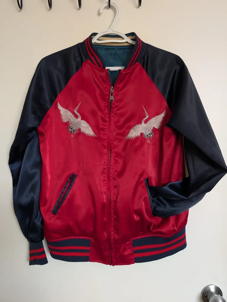 Zara Woman Reversible Bomber Jacket Size S