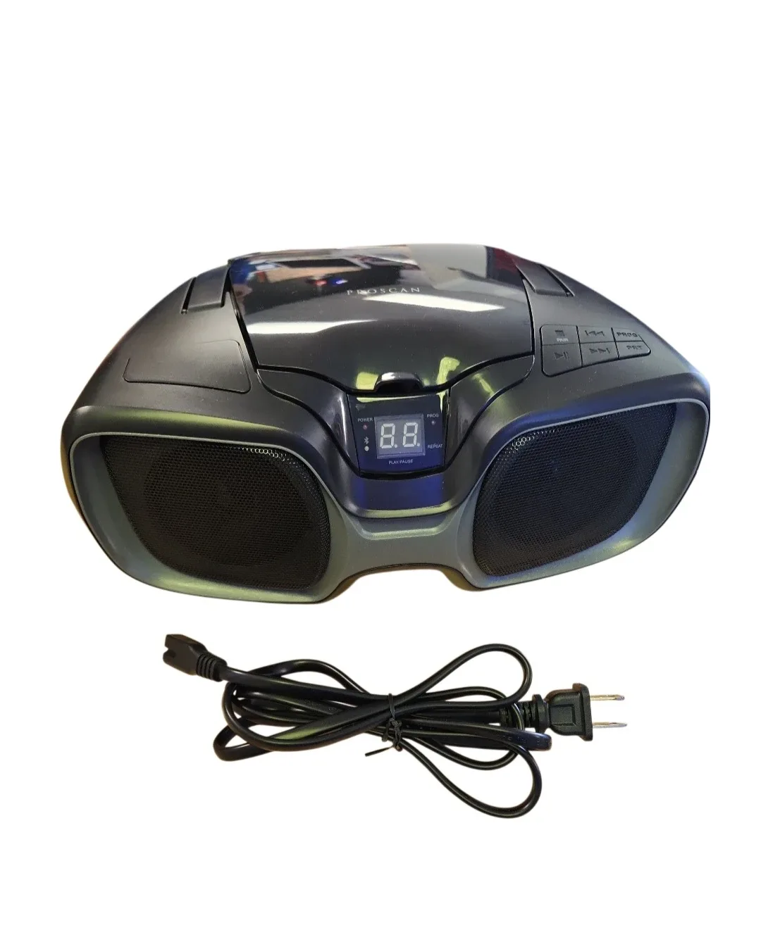 Proscan Portable CD Radio Boombox - Grey image indicator(3)