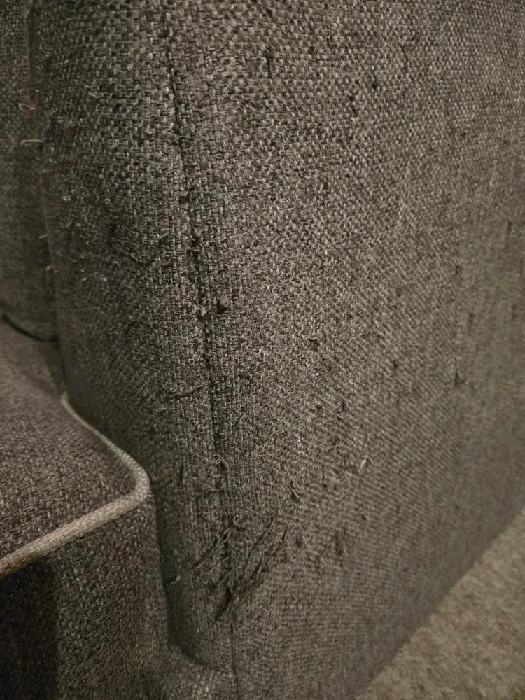 Grey Sectional Sofa with Cushions image indicator(4)